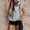 Grey, variant on Women Plus Size Fashion Solid Hooded Sweatshirt Short Sleeve Loose Blouse Top Front Pocket Sports Sweatshirts for Women Top with Drawstring Hoodies Women Long Winter Sweat Shirts Women Lightweight