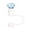 Light Blue, variant on Straw Cover For Cups 10mm Silicone Reusable Protective Cover With Cute Colored Accessories For Straw Easy Fit And Durable Material