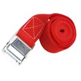 thumbnail image 1 of kurtrusly Leashing Strap Ratchet Tie Cargo Rope Polyester Multicolored High-strength Thicken Design Rustproof Buckle Zinc Alloy Red 50mm*5Meter, 1 of 6