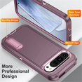 thumbnail image 4 of for Google Pixel 9 Case, Google Pixel 9 Phone Case with Built in Kickstand, Shockproof/Dustproof/Drop Proof Heavy Duty Military-Grade Rugged Protective Étui for Google Pixel 9,Purple, 4 of 9