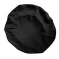 thumbnail image 4 of Black Solid Color Chair Cover With High Elasticity And Brushed Fabric For Dining Chairs Black Color Soft And Comfortable Seat Cover Polyester Spandex Material, 4 of 6