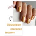 thumbnail image 3 of EGNMCR Faux Ongles Pressés - Ongles Courts Pressés - Faux Ongles Courts avec Colle pour Ongles Colle Réutilisable - Ongles 12 Tailles patch pour Ongles 2 ml, 3 of 3