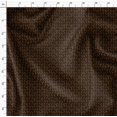 thumbnail image 4 of Soimoi Tissu en Velours Brun Imprimé Feuilles au Mètre 58 Pouces de Large, 4 of 6