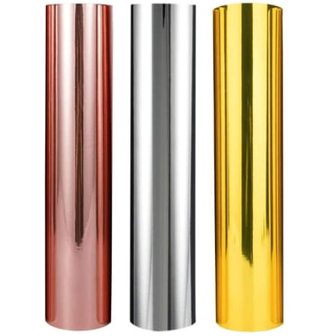 KAKOWELY 3 Rolls Self-adhesive Vinyl Film Permanent Adhesive Vinyl DIY Transfer Film,11.81X"X9.84"X0.79"