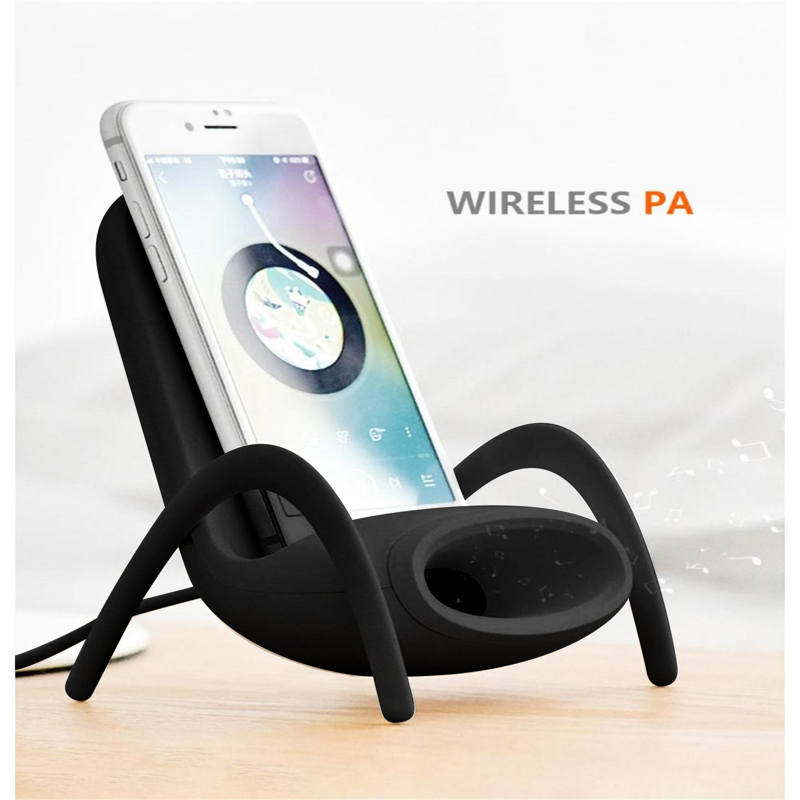 TopLLC Portable Mini Chair Wireless Charger For All Mobile Phones Wireless Charging Chair Mobile Phone Wireless Charger on Clearance