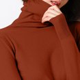 thumbnail image 5 of DPTALR Blouse Ample à Manches Longues et Col Rond pour Femmes, Couleur Unie, 5 of 5