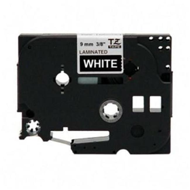 Brother International TZE-325 White On Black 3/8 Inch Tape