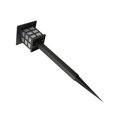 thumbnail image 4 of 2PCS Ground Lamp Solar Power Square Garden Lamp Outdoor LED Night Light for Path Walkway, Colorful Light, 4 of 9