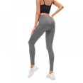 thumbnail image 4 of Pantalon de Yoga Chaud Taille Haute Doublé en Molleton pour Femmes avec Poches, 4 of 7