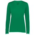 thumbnail image 1 of Ladies Momentum Long Sleeve T-Shirt, Kelly - Small, 1 of 1