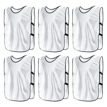 6 pack Vest Soccer Soccer Training Vests Team Sports Youth Football Practice Jerseys, Vest Practice Jersey for young adults
