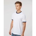 thumbnail image 4 of Tultex T-Shirt à Col Contrastant Unisexe en Jersey Fin, 4 of 7