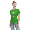 thumbnail image 4 of Women's Basic Short Sleeve T-Shirt Naruto Sakura, 4 of 6