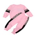 thumbnail image 3 of Baby Boys 2PCS Pants Sets Long Sleeve Round Neck Sweatshirt Tops Solid Color Pants Sets, 3 of 6