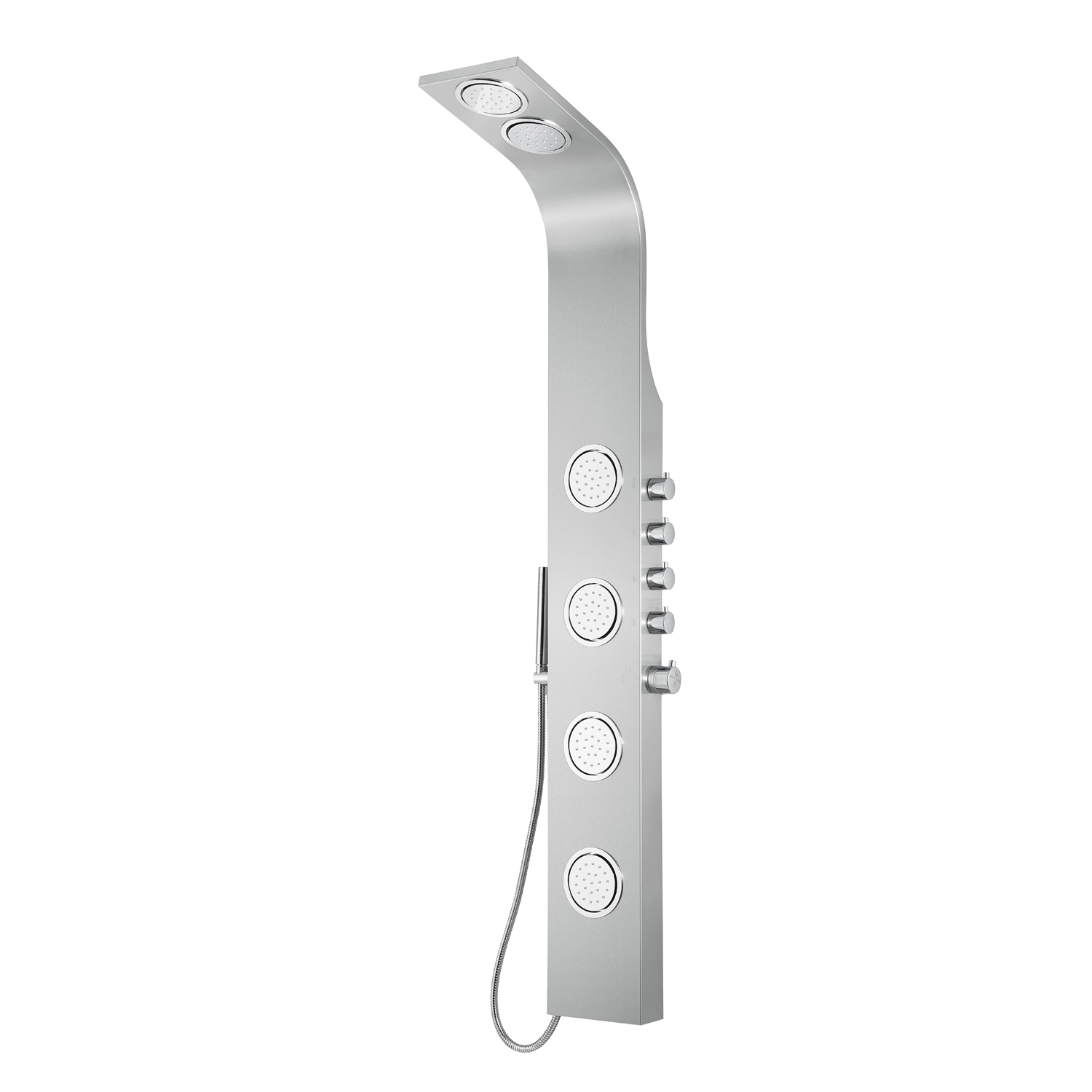 Blue Ocean 63” Stainless Steel Thermostatic Shower Panel with Shower Head (SPS8863)