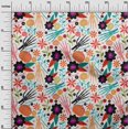 thumbnail image 2 of oneOone Silk Tabby White Fabric Skull Sewing Craft Projects Fabric Prints By Yard 42 Inch Wide, 2 of 4