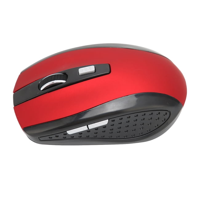 Mini Souris 2,4 GHz 6 Boutons 3 DPI Réglable Texture Mate, Grand Compatibilité pour XP, Vista, 2000 Serveur et OS X