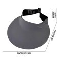 thumbnail image 4 of Birdeem Traceless Sun Hat Foldable Large Sun Hat Women Travel All-Matching Net Red Sun Hat, 4 of 10