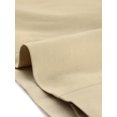 thumbnail image 3 of INSPIRE CHIC Women's Work Office Open Front Zipper Collarless Cropped Blazer Beige A L, 3 of 5
