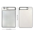 thumbnail image 2 of Chmadoxn Cutting Boards Stainless Steel Cutting Board For Kitchen Double Sided Mesh With Food-Grade Straw Large Chopping Board cutting board, 2 of 2