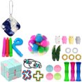 thumbnail image 1 of Wangscanis Fidget Toys Set 28/30Pcs Anti-Anxiety Tools Stress Relief Toys, 1 of 9
