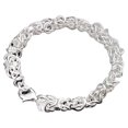 thumbnail image 3 of SNNROO Bracelet à Maillons en Argent Sterling, 3 of 6