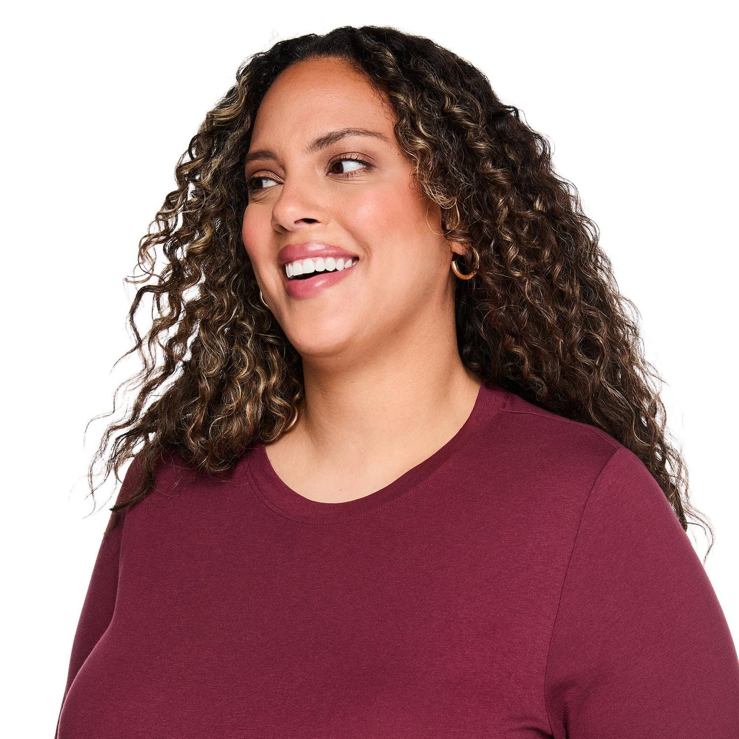 T-shirt à manches longues Lane Bryant Plus pour femmes