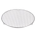 thumbnail image 1 of Unique Bargains Grille de Cuisson Ronde, Grilles en Filet pour Barbecue en Fil Croisé en Acier Inoxydable de 12 Pouces avec Pattes, 1 of 5