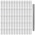 thumbnail image 2 of Clearance! Seamless Nail with Double Head Base Thread Nails Concrete Nails Decorative Nails Nails for Concrete Walls Skirting Skirting Screws with Specific Sleeve One Size Multi-Color, 2 of 9