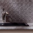 thumbnail image 2 of Fasade 18in x 24in Traditional Style 6 Galvanized Steel Backsplash Panel 5 Pack, 2 of 5
