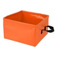 thumbnail image 1 of Camping Water Container, PVC Convenient 13L Portable Folding Collapsible Bucket  For Outdoor, 1 of 8