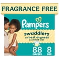 thumbnail image 1 of Couches Pampers Swaddlers, taille 8, 88 unités, 1 of 29