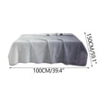 thumbnail image 3 of Birdeem Gradient Cooling Quilt, Instant Silk Feel Design, Moisture Wicking Washable for Bed & Decor, 3 of 8
