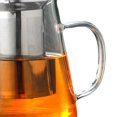 thumbnail image 3 of Zaqw 1300ml Borosilicate Glass Teapot Clear Heat Ergonomic Handle, 3 of 8