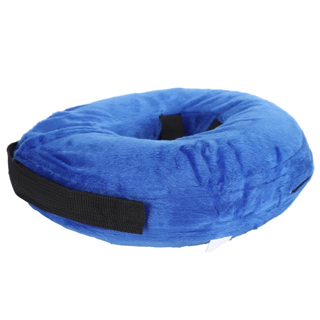 Inflatable Dog Collar Soft Dog Cat Neck Protector Comfortable Protective Collar For After Surgery Anti-bite Lick Wound Healing