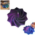 thumbnail image 1 of Stress And Release Puzzle Toy Sensory Expansion Star 3D Printed Decagonal Radish Tower With Handle, 1 of 9