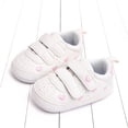 thumbnail image 2 of Spring Summer Toddler Sports Shoes Lightweight Flat Sole Comfortable Double Strap Hook Loop Design For Boys Girls,Size:6-12 Months, 2 of 9