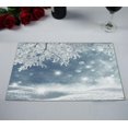 thumbnail image 2 of EREHome winter Placemat Table Mat Cup Mat 12x18 inch,Set of 2, 2 of 2