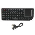 thumbnail image 1 of Batterie Rechargeable Intégrée Noir Sans Fil Mini Clavier Complet, 2.4G Clavier Sans Fil, Multifonctions Neutre Founctional pour, 1 of 8