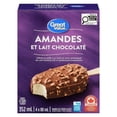 thumbnail image 2 of Great Value Milk Chocolatey Almond Ice Cream Bars in a Box, 4 x 88 mL, 2 of 8
