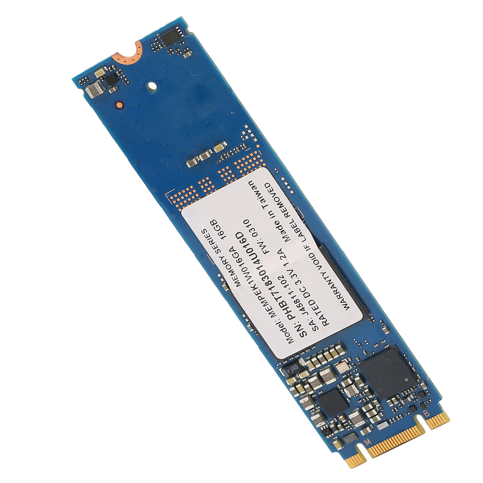 Solid State Drive, 16GB SSD Durable Hard Disk Accelerator PCI-e NVMe 3.0 X2 Memory Module  for DIY