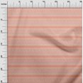 thumbnail image 2 of oneOone Silk Tabby Fabric Leaves & Chevron Block Print Sewing Fabric BTY 42 Inch Wide, 2 of 4