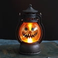 thumbnail image 1 of Dvkptbk Electronic Candle Halloween Lantern Halloween Decor Retro Decor Battery Lantern Flameless LED Candle Lantern Halloween Vintage Lantern Handheld Halloween Lamp Lighting & Ceiling, 1 of 6
