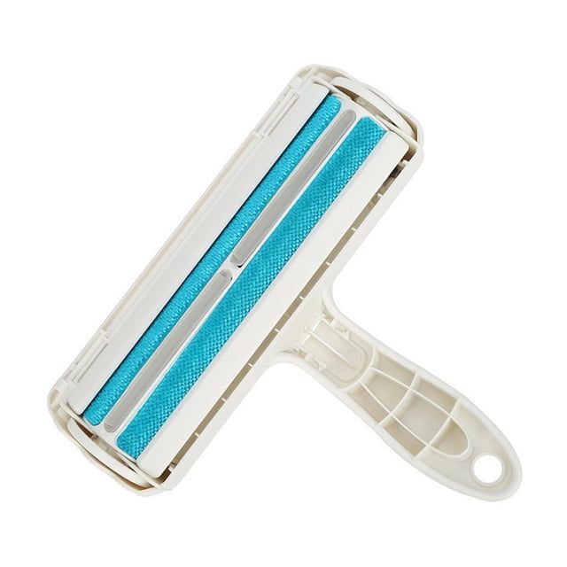 Version Nouvellement Améliorée, Rouleau Chomchom pour Enlever les Poils de Chien et de Chat, Bleu, Doté d'Une Conception Réutilisable et Écoresponsable. Fabriqué en Matériau ABS durable, Ce Rouleau Anti-Peluches Enlève Efficacement les Poils d'Animaux, les Peluches et les Squames des Canapés, Lits et Autres surfaces. le Rouleau Ne Nécessite Aucune Pile Ni source d'Alimentation et Comprend un Réceptacle à Poussière pour un Nettoyage Facile. Dimensions : 11.5 x 6.5 x 19.5 cm.