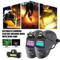 thumbnail image 2 of Automatic Darkening Welding Helmet Head-mounted Welder Mask Portable Safety, 2 of 8