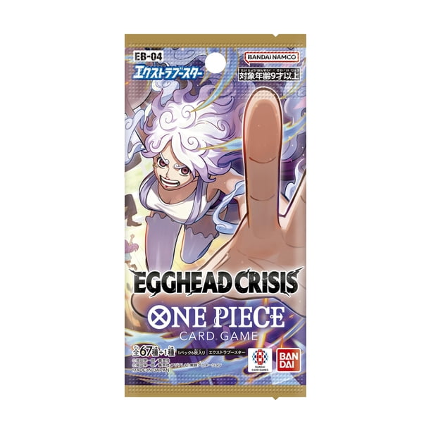 ワンピース カードゲーム ONE PIECE CARD GAME EGGHEAD CRISIS One Piece Card Game Egghead Crisis EB-04 Extra Booster Box