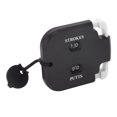 thumbnail image 2 of Stroke Counter, Pressing Mechanical Scoring Anti Loss Quick Zeroing  Score Counter  For Practice Black Body White Press, 2 of 8