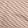 thumbnail image 1 of oneOone Viscose Jersey Brown Fabric Abstract Stripe Sewing Craft Projects Fabric Prints By Yard 60 Inch Wide, 1 of 5