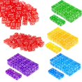 thumbnail image 3 of 100 x Translucent 16mm Six Sided Spot Dice Spot Dice RPG Games Blue, 3 of 6