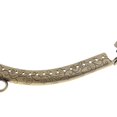 thumbnail image 3 of simhoa 24.5cm Metal Arch Frame Kiss Clasp Lock Bead Head for DIY Handbag Purse Coin Bag Light Grey, 3 of 8
